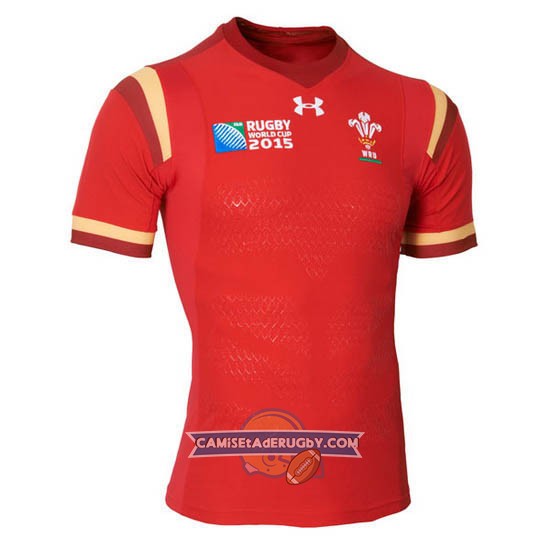 Camiseta de Gales Rugby World Cup 2015 Local