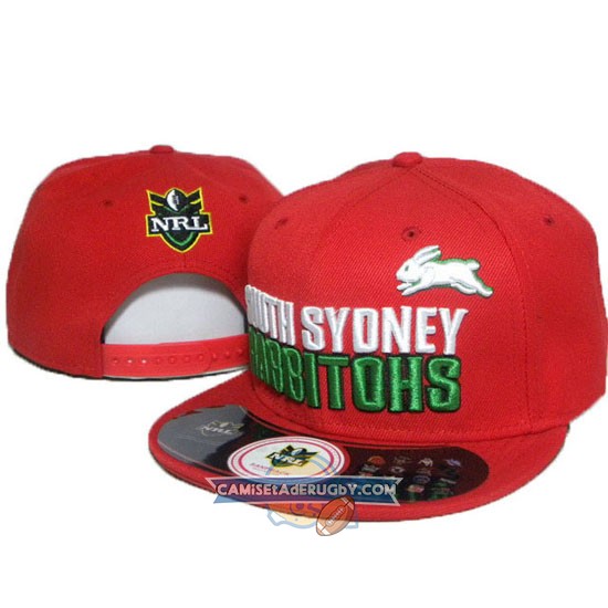 Gorras South Sydney Rabbitohs NRL Rojo