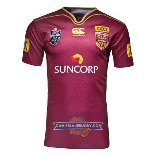 Camiseta de Queensland Maroons Canterbury State Of Origin 2016