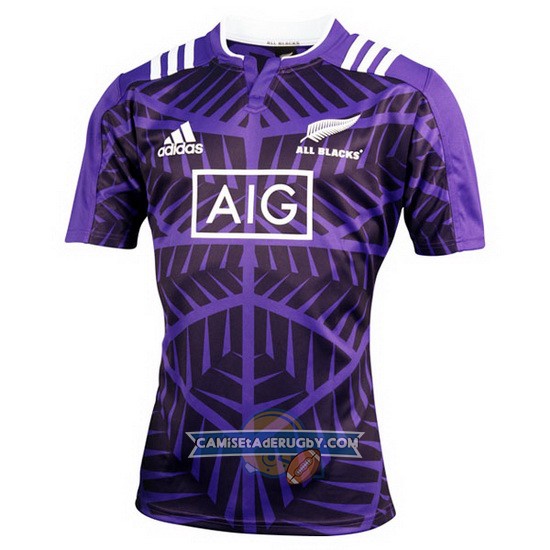 Camiseta de Nouvelle Zelande All Blacks Entrenamiento 2015