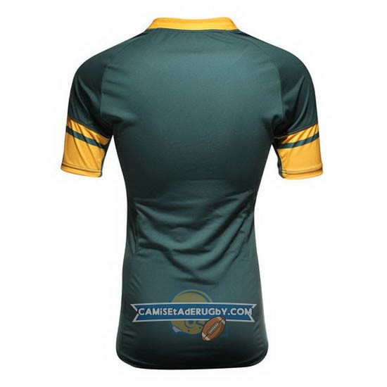 Camiseta de Sudafrica Springboks Rugby World Cup 2015 Local