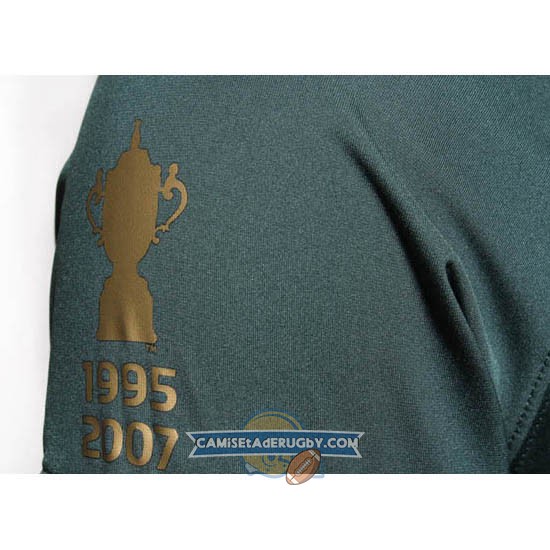 Camiseta de Sudafrica Springboks Rugby World Cup 2015 Local