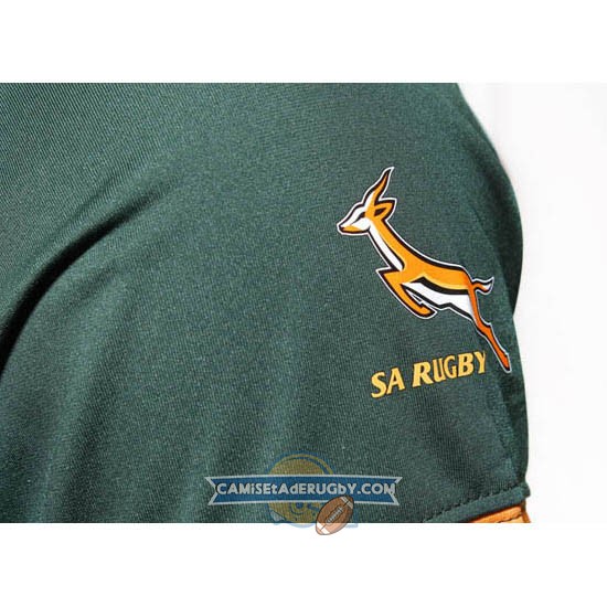 Camiseta de Sudafrica Springboks Rugby World Cup 2015 Local