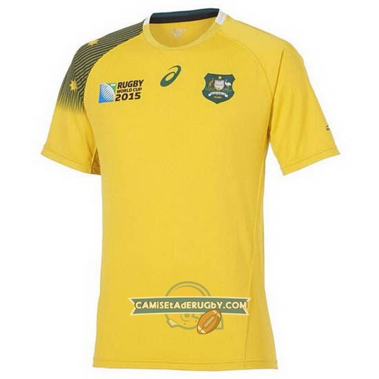 Camiseta de Australia Rugby World Cup 2015 Local