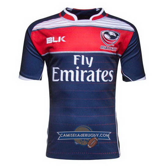 Camiseta de USA Eagle Rugby BLK Local 2016