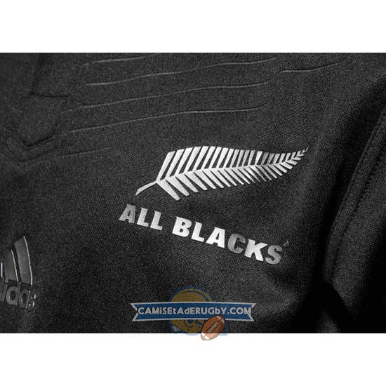 Camiseta de Nouvelle Zelande All Blacks Rugby World Cup 2015 Local