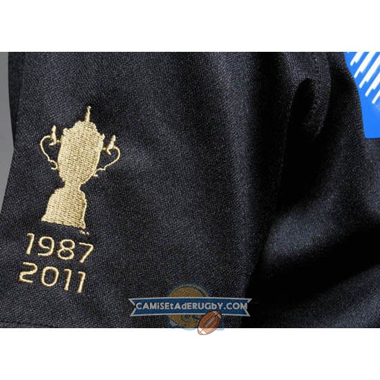 Camiseta de Nouvelle Zelande All Blacks Rugby World Cup 2015 Local