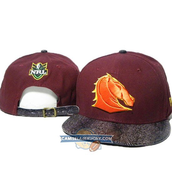 Gorras Brisbane Broncos NRL Rojo y Naranja