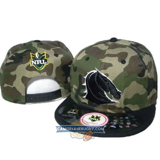 Gorras Brisbane Broncos NRL Verde y Negro