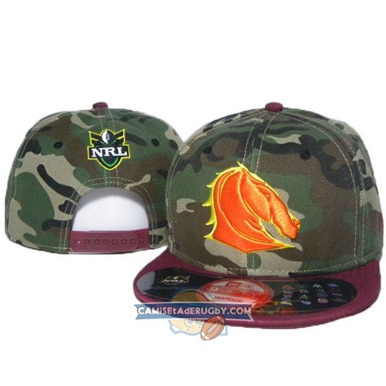 Gorras Brisbane Broncos NRL Verde y Rojo