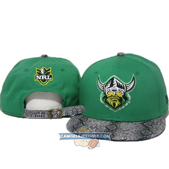 Gorras CanberraRaiders NRL Verde y Gris