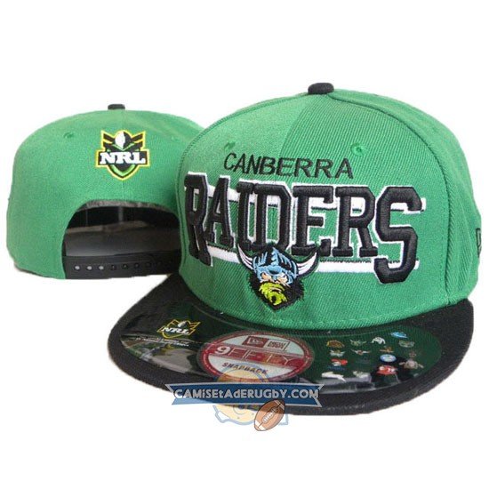 Gorras CanberraRaiders NRL Verde y Negro