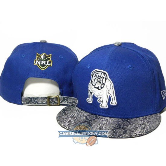 Gorras Canterbury -Bankstown Bulldogs NRL Azul y Gris