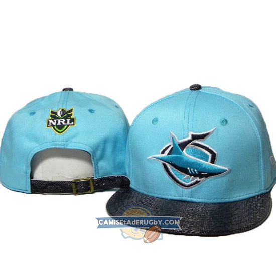 Gorras Cronulla-Sutherland Sharks NRL Negro y Azul