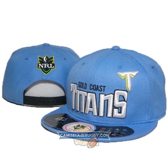 Gorras GoldCoast Titans NRL Blanco y Azul