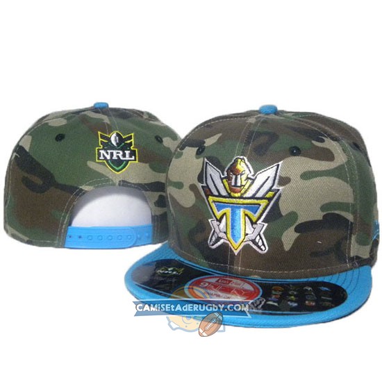 Gorras GoldCoast Titans NRL Verde y Azul