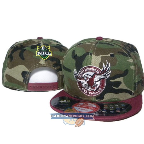 Gorras Manly-Warringah Sea Eagles NRL Rojo y Verde