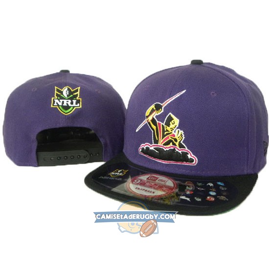 Gorras Melbourne Storm NRL Pourpre Negro