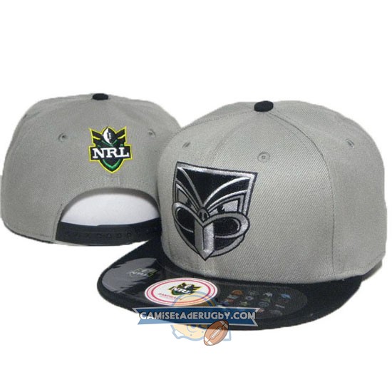 Gorras Nueva ZelandiaWarriors NRL Gris y Negro