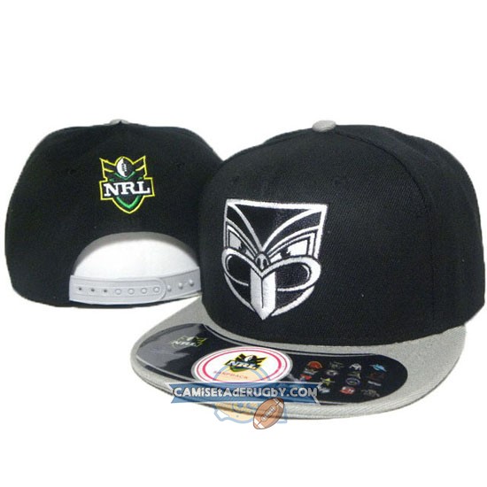 Gorras Nueva ZelandiaWarriors NRL Negro y Gris