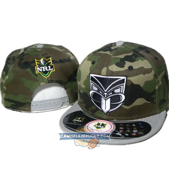 Gorras Nueva ZelandiaWarriors NRL Verde y Gris