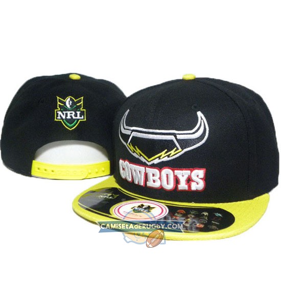 Gorras North Queensland Cowboys NRL Negro