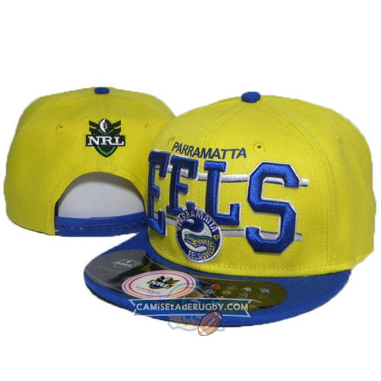 Gorras Parramatta Eels NRL Amarillo