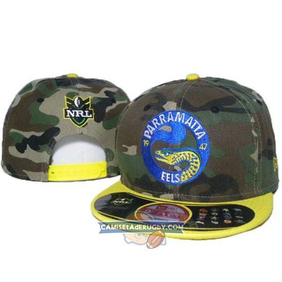 Gorras Parramatta Eels NRL Amarillo y Verde