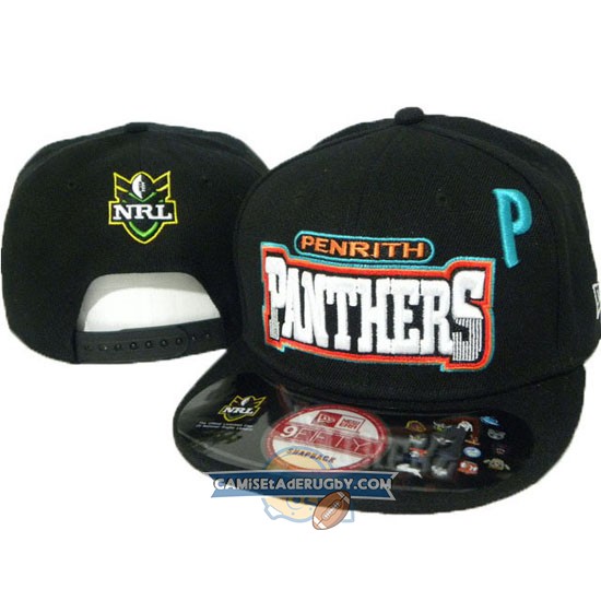 Gorras Penrith Panthers NRL Negro y Blanco