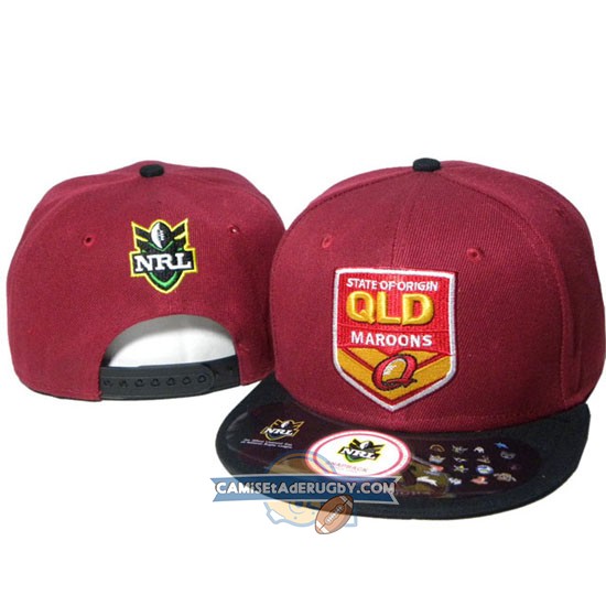 Gorras Queensland Maroons NRL Rojo