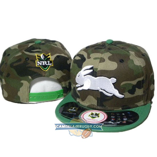 Gorras South Sydney Rabbitohs NRL Verde y Blanco