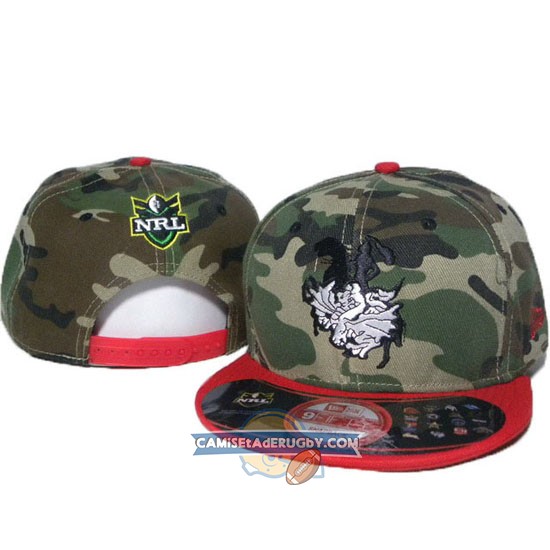 Gorras St.George Illawarra Dragons NRL Rojo y Verde