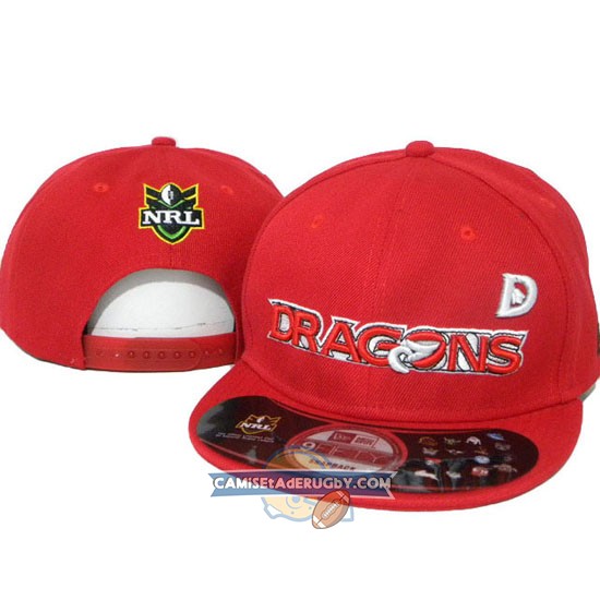 Gorras St. George Illawarra Dragons NRL Rojo y Negro