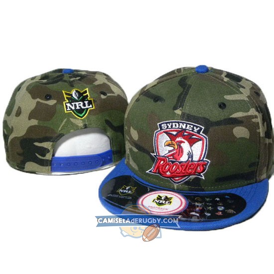 Gorras Sydney Roosters NRL Verde y Azul