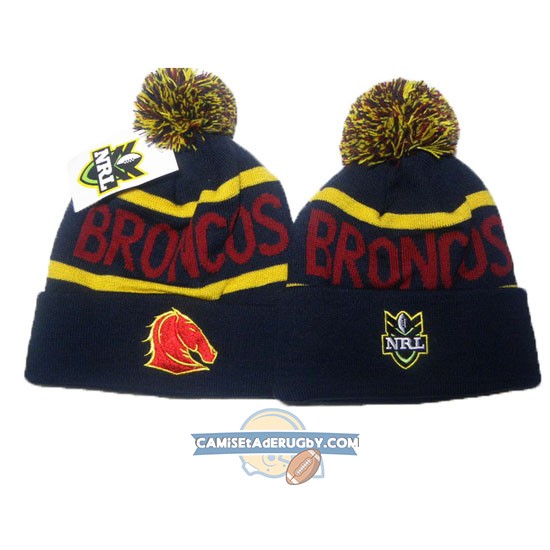 Gorros NRL Brisbane Broncos Negro