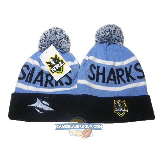 Gorros Cronulla-Sutherland Sharks NRL Azul