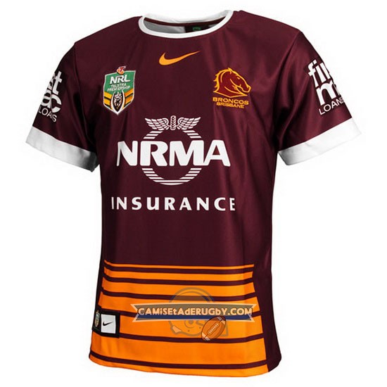 Camiseta de Brisbane Broncos NRL Local 2016