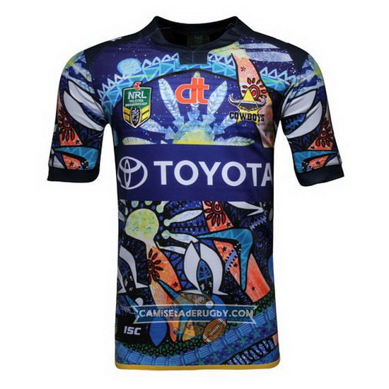 Camiseta de North Queensland Cowboys Indigenous 2016