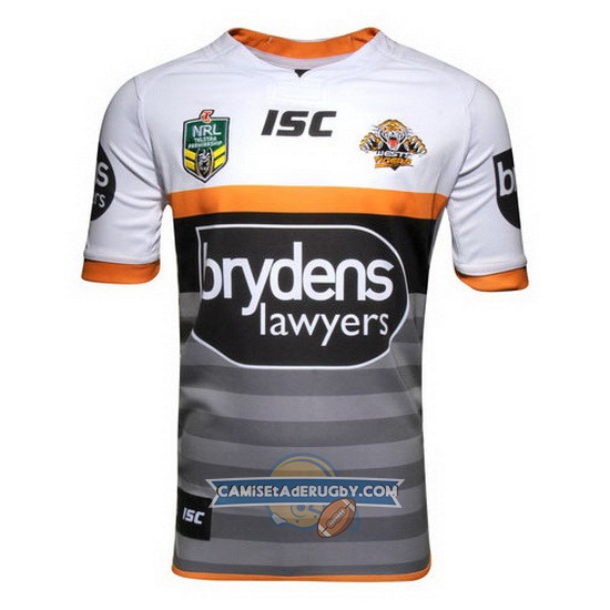 Camiseta de Wests Tigers NRL Segunda 2016