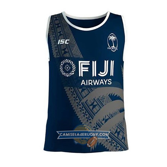 Tank Top Fiyi Rugby 2019 Azul