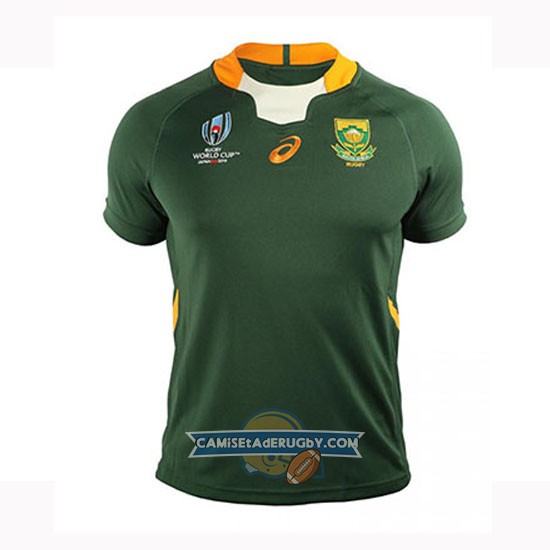 Camiseta Sudafrica Rugby RWC2019 Local